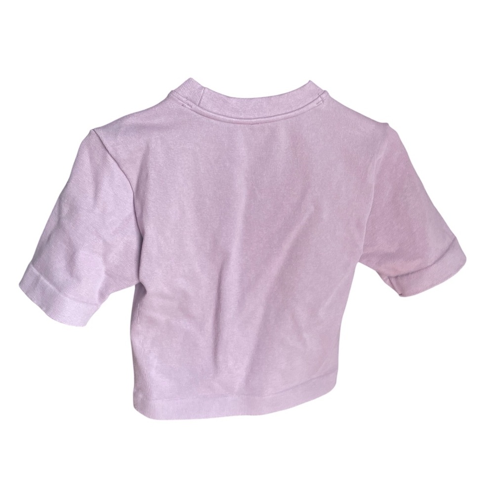 EVERLANE The Seamless Tee in Dusty Lavender - Picture 3 of 4